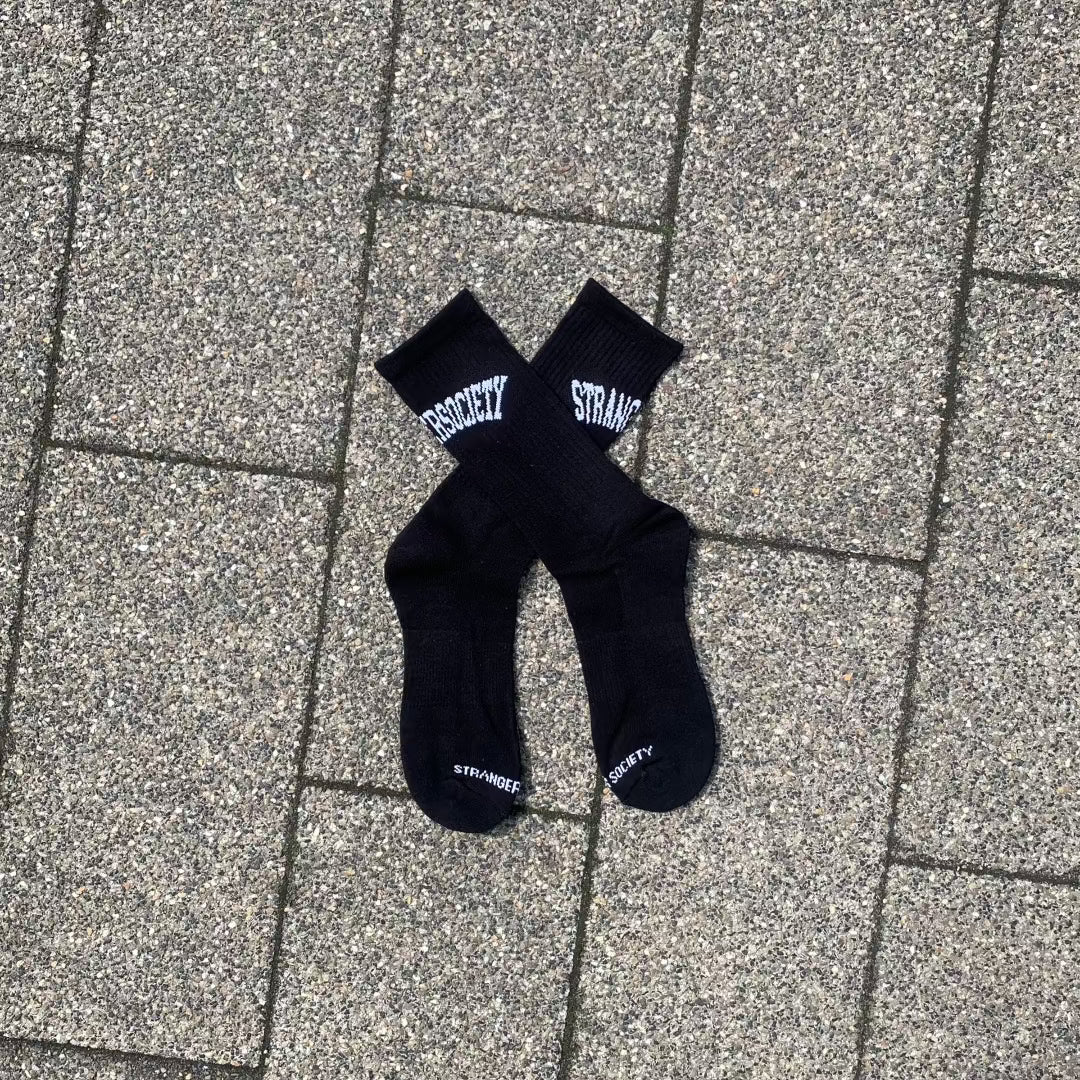 Stranger socks Black