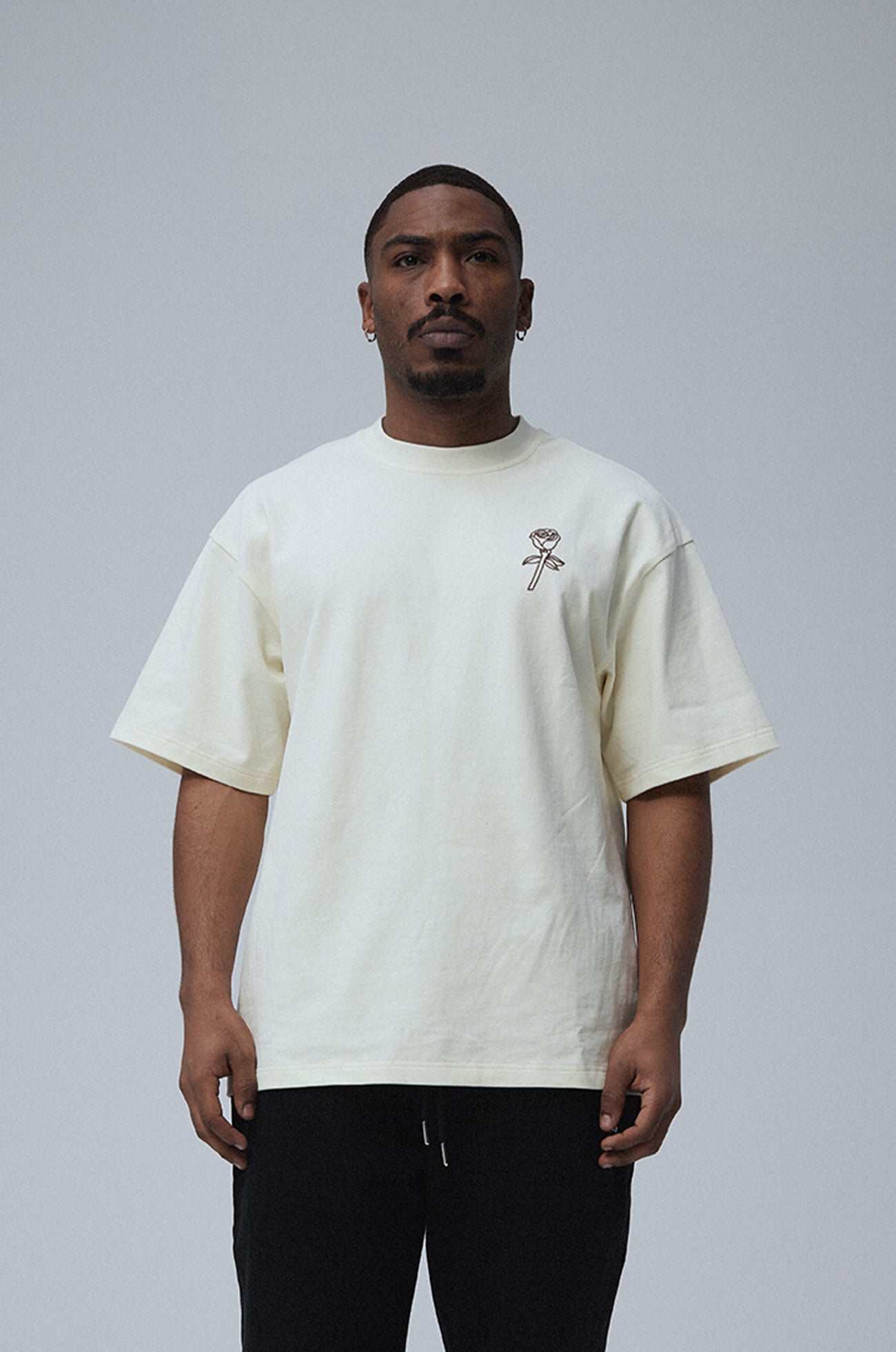 Stranger Society Big rose t-shirt Cream – STRANGER SOCIETY