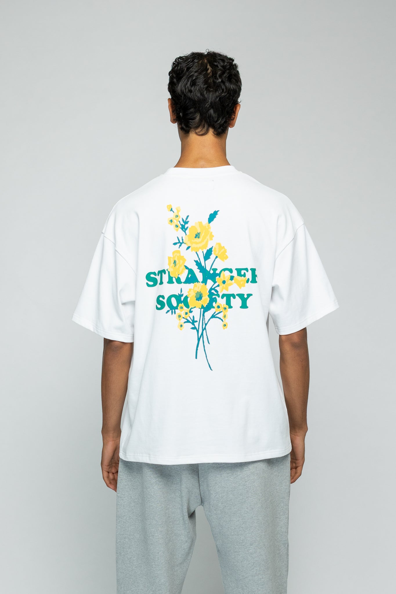 Bold Bouquet Tshirt - White