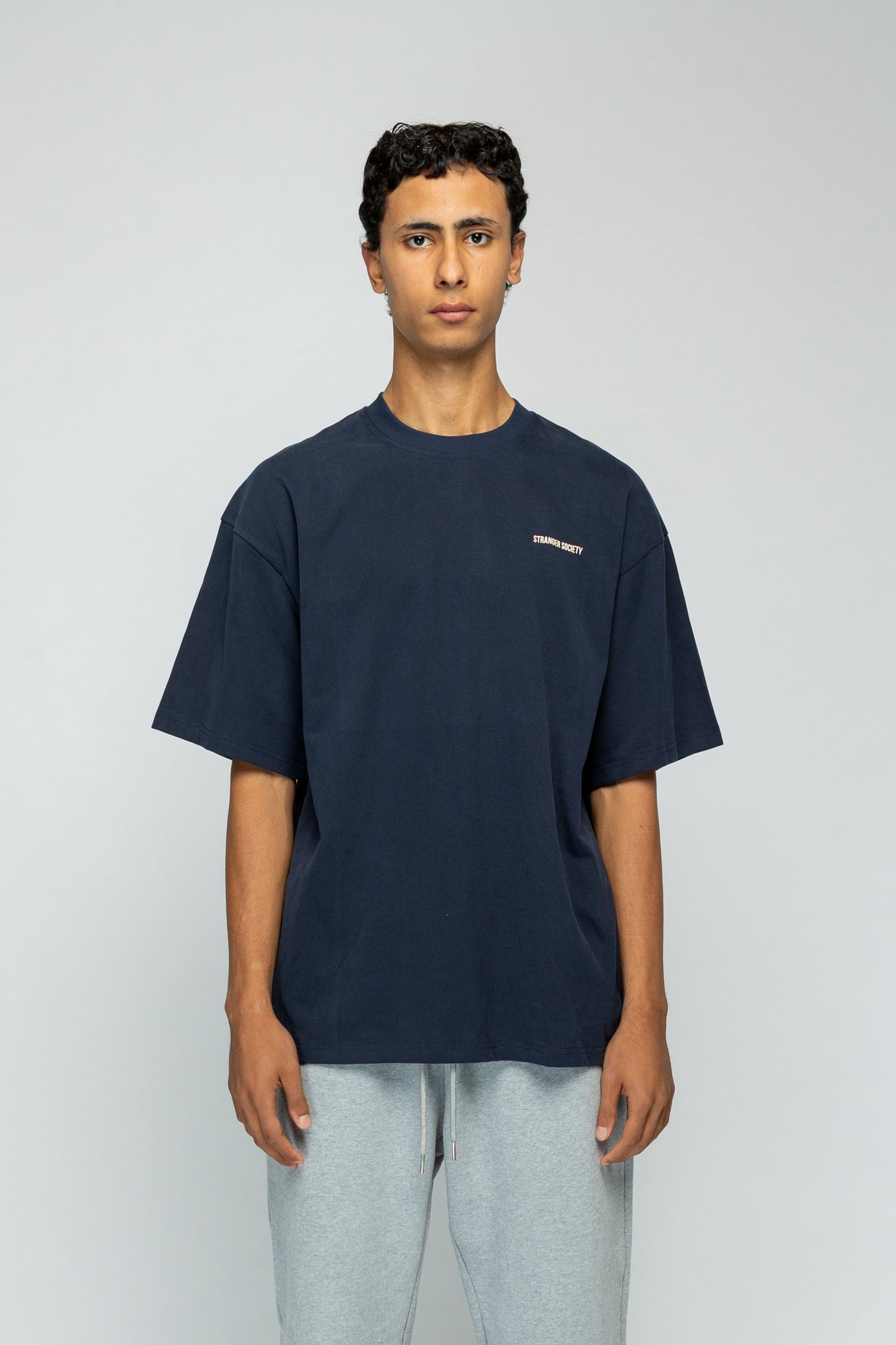 Wave Tshirt - Navy