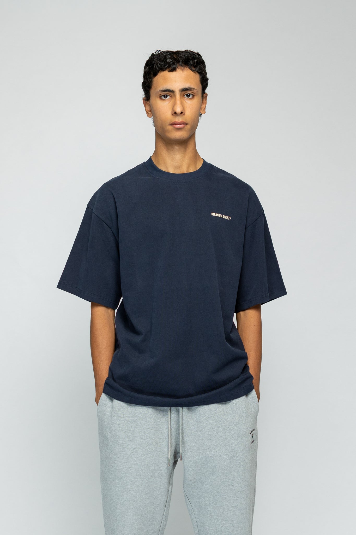 Wave Tshirt - Navy