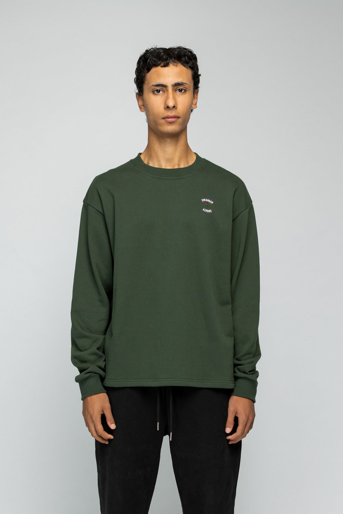 Crew Longsleeve Sweater - Green