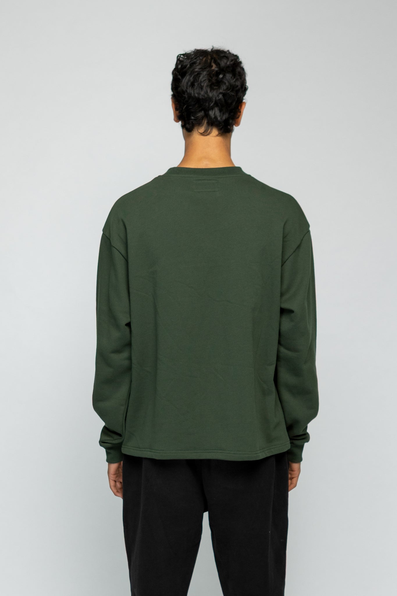 Crew Longsleeve Sweater - Green