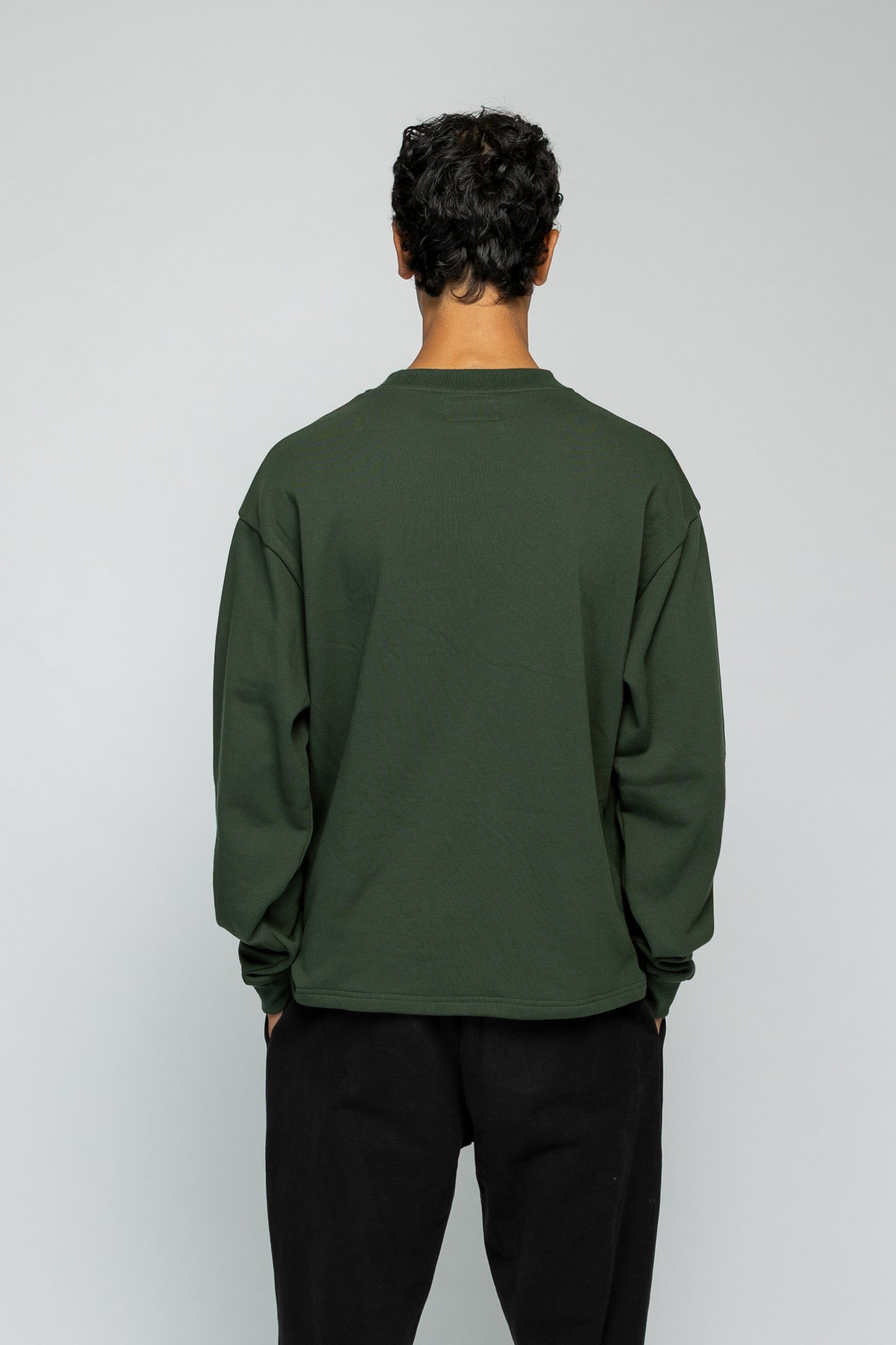 Crew Longsleeve Sweater - Green