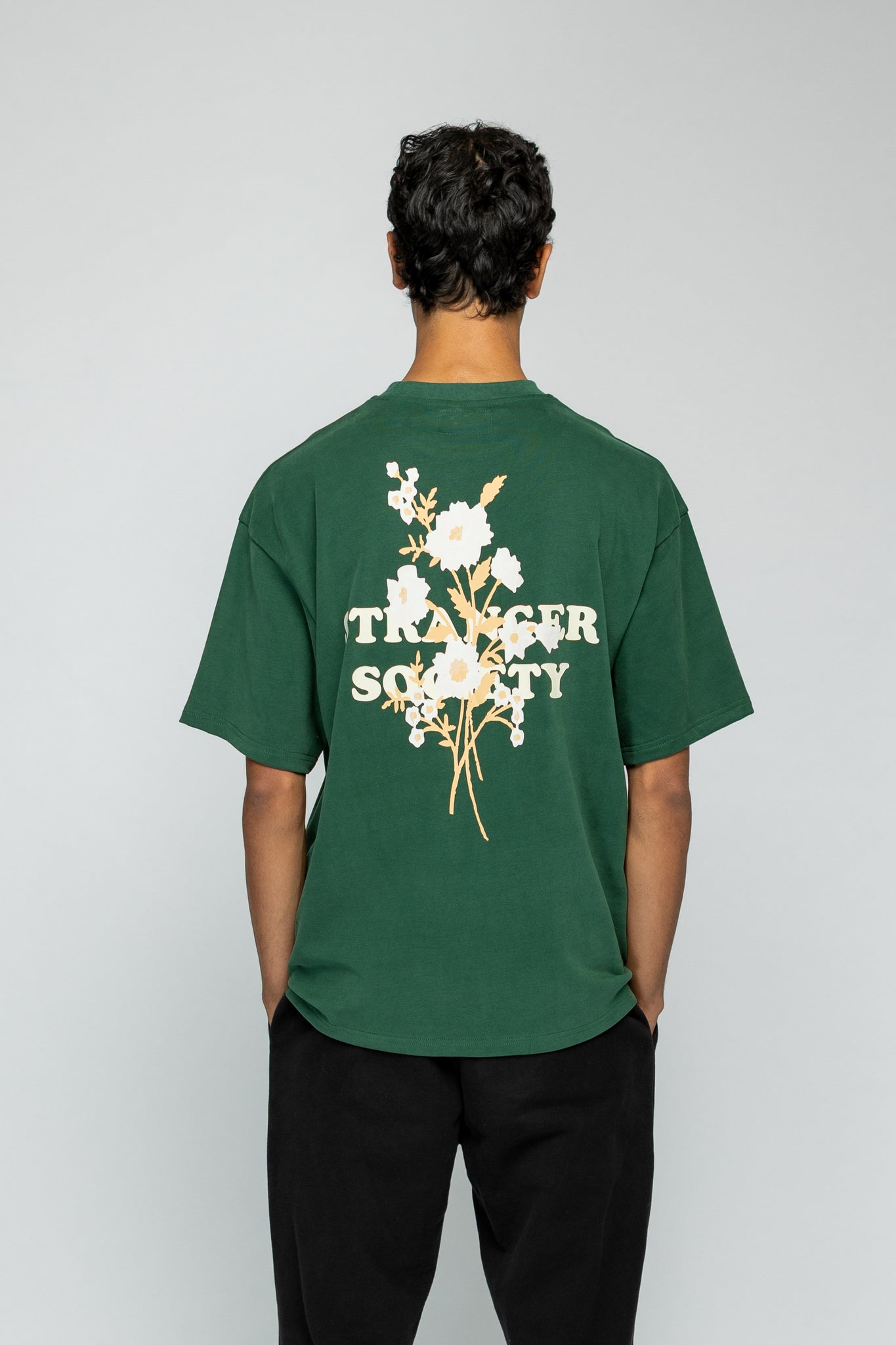 Bold Bouquet Tshirt - Green