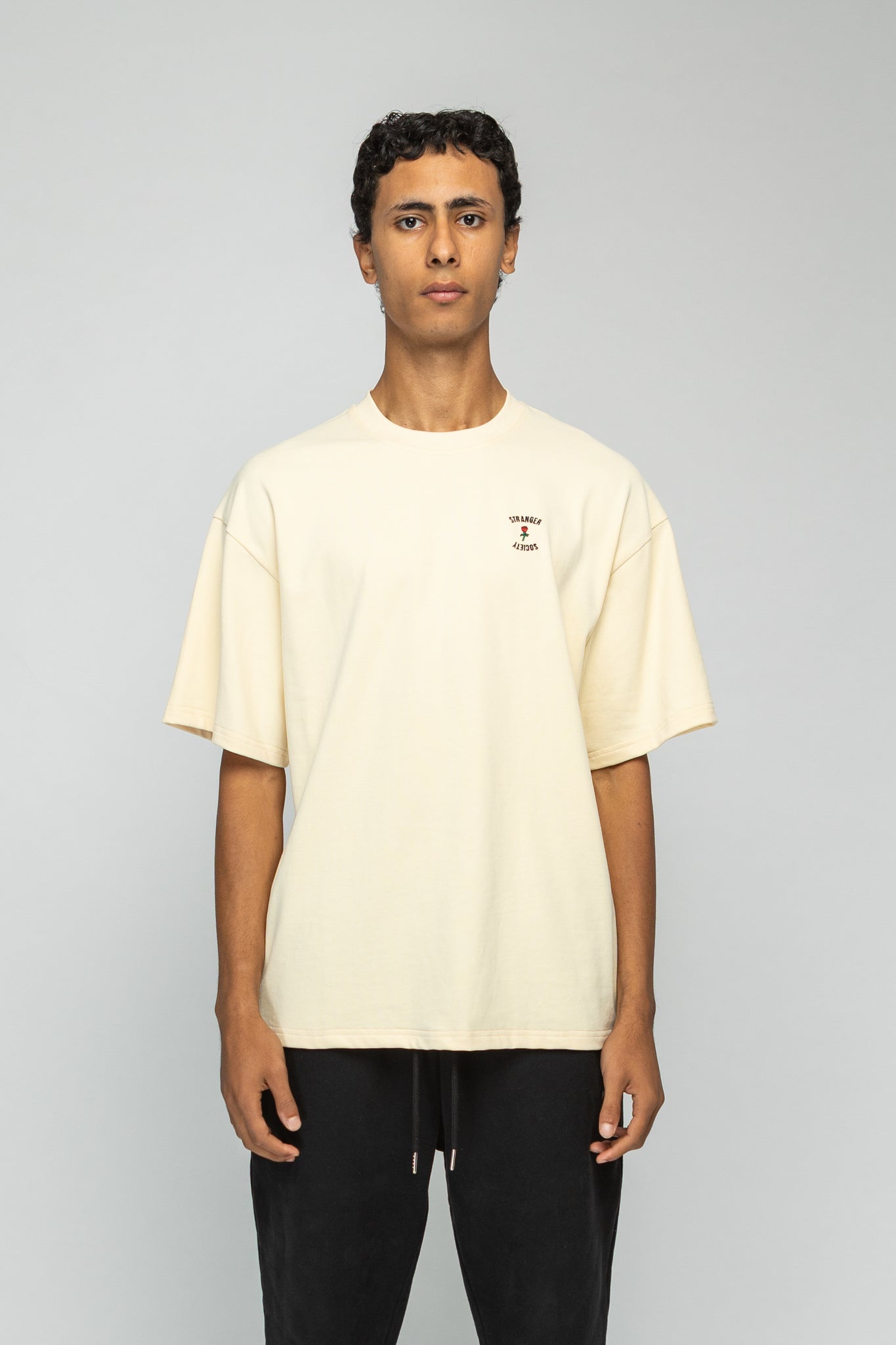 Crew Tshirt - Nude