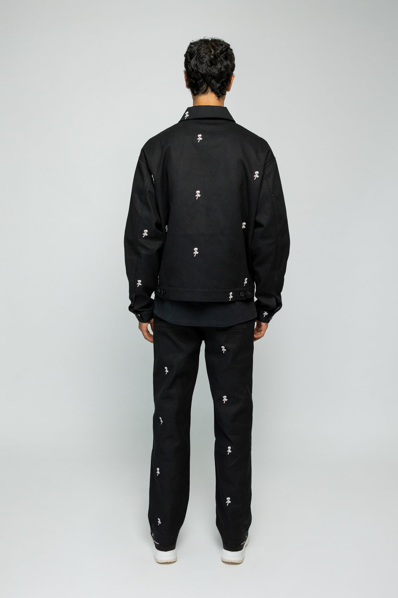 Roses Jacket - Black