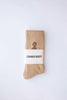 Garden Logo - Sock - Beige