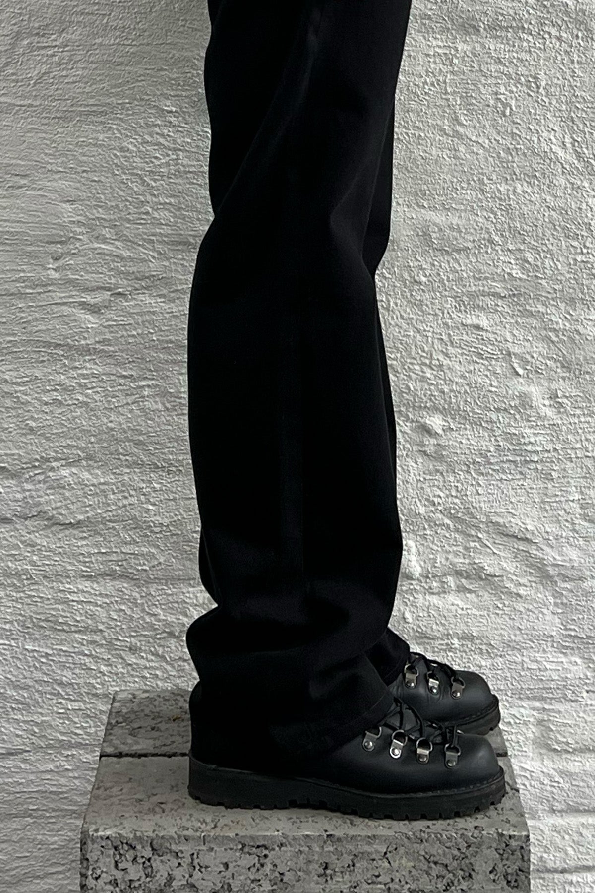 Black heavy twill pants