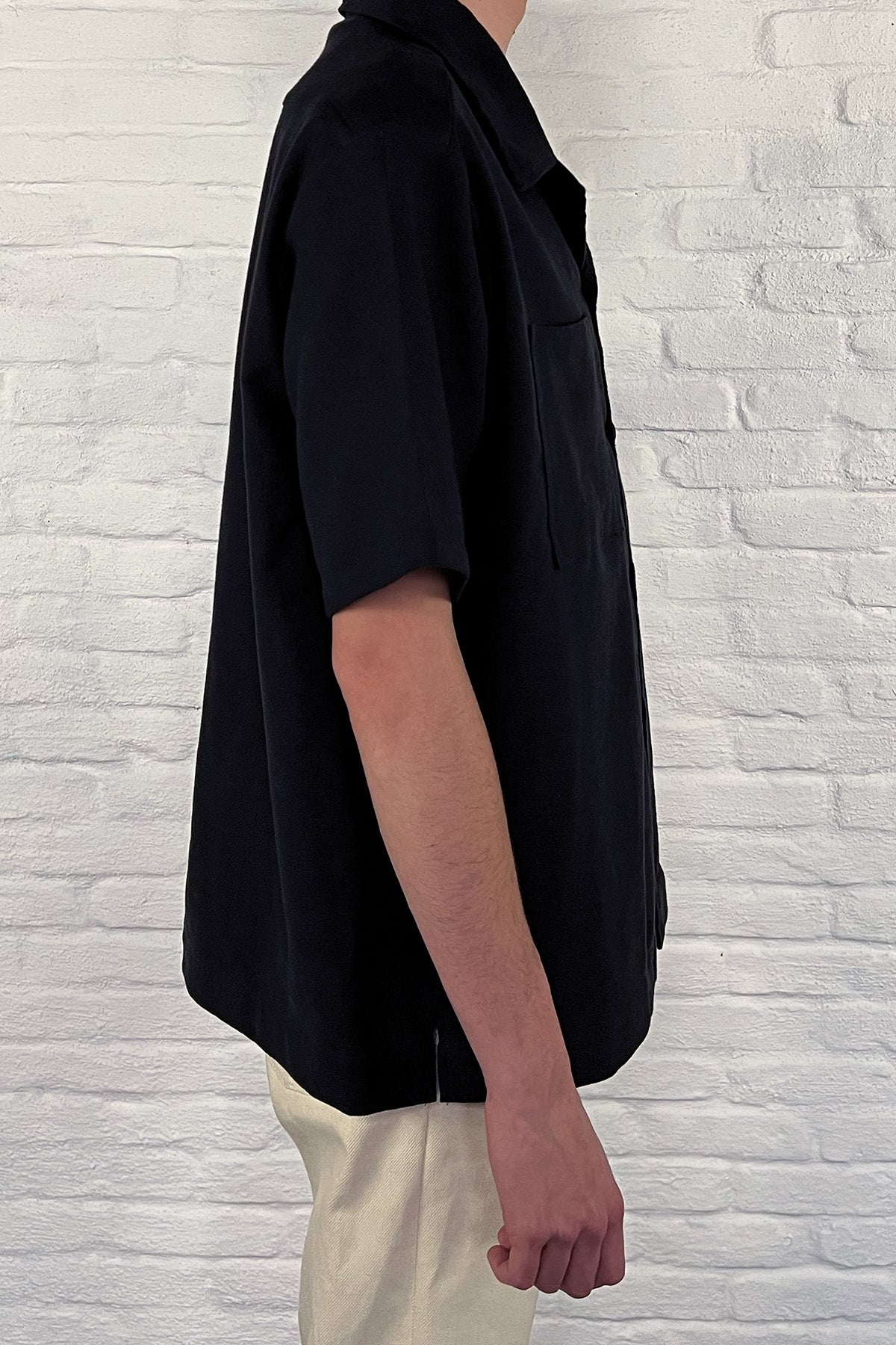 Black heavy canvas shirt