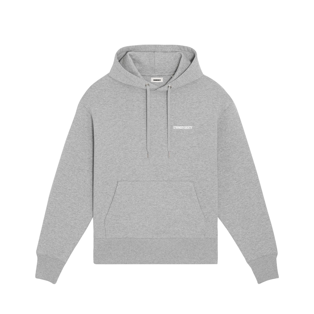 Spread love hoodie Grey