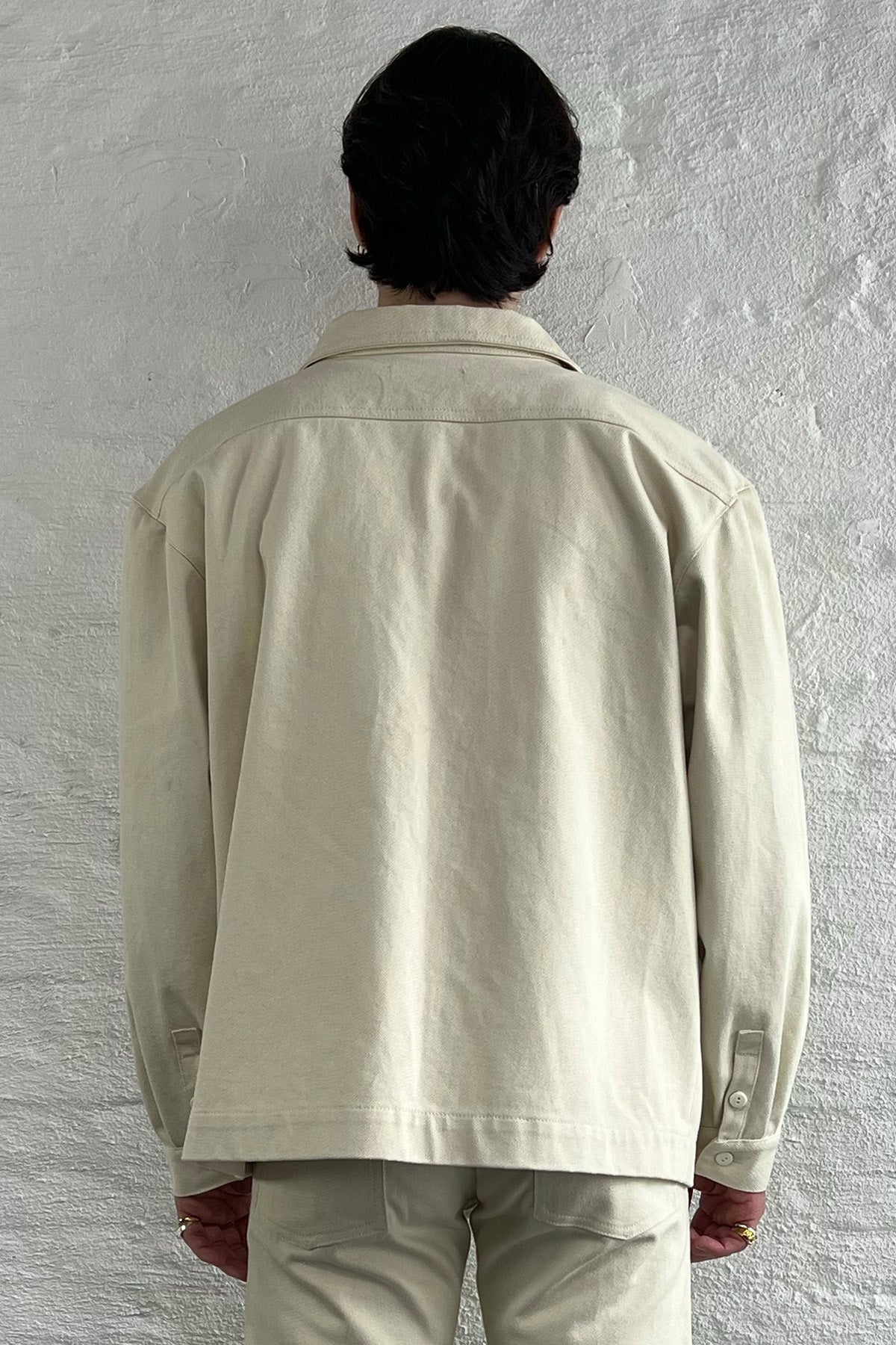 Natural heavy twill jacket