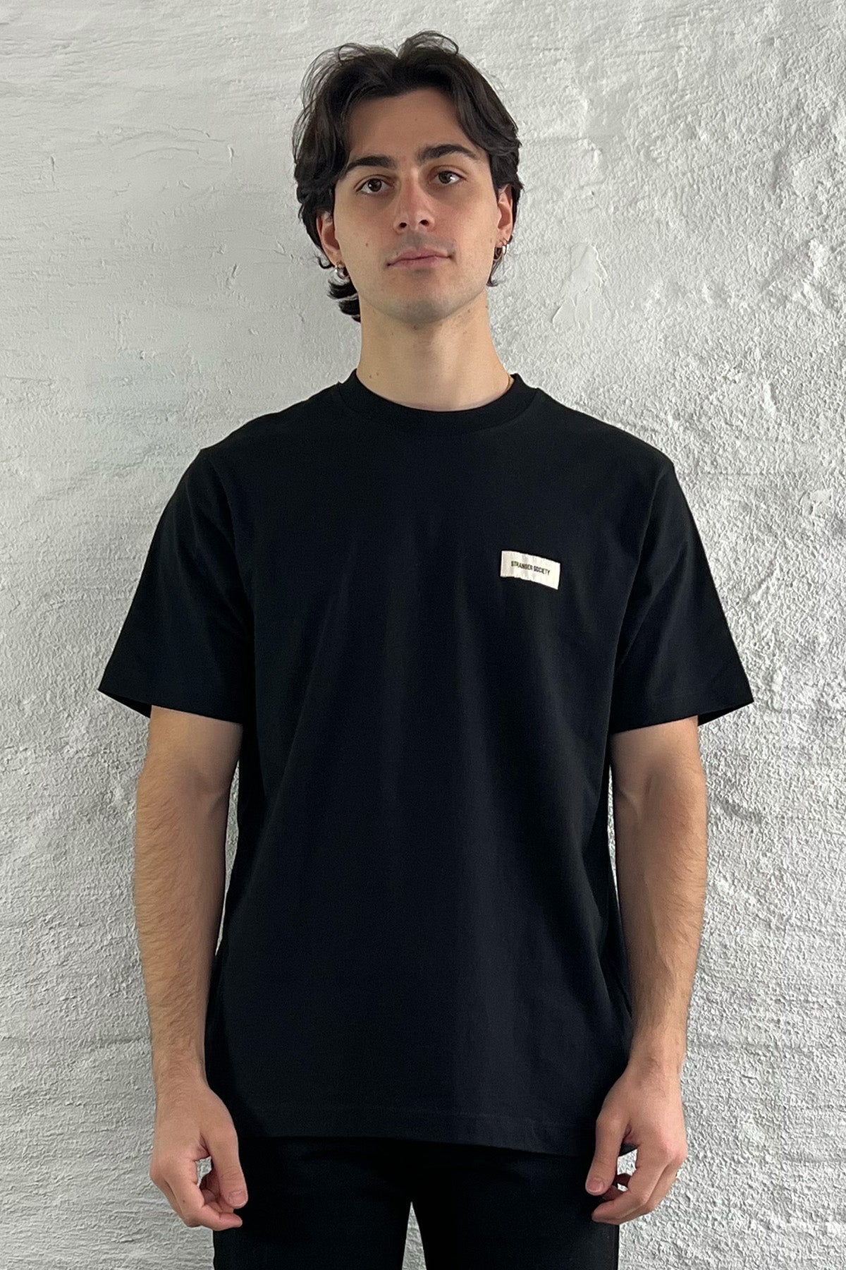 Patch logo t-shirt black