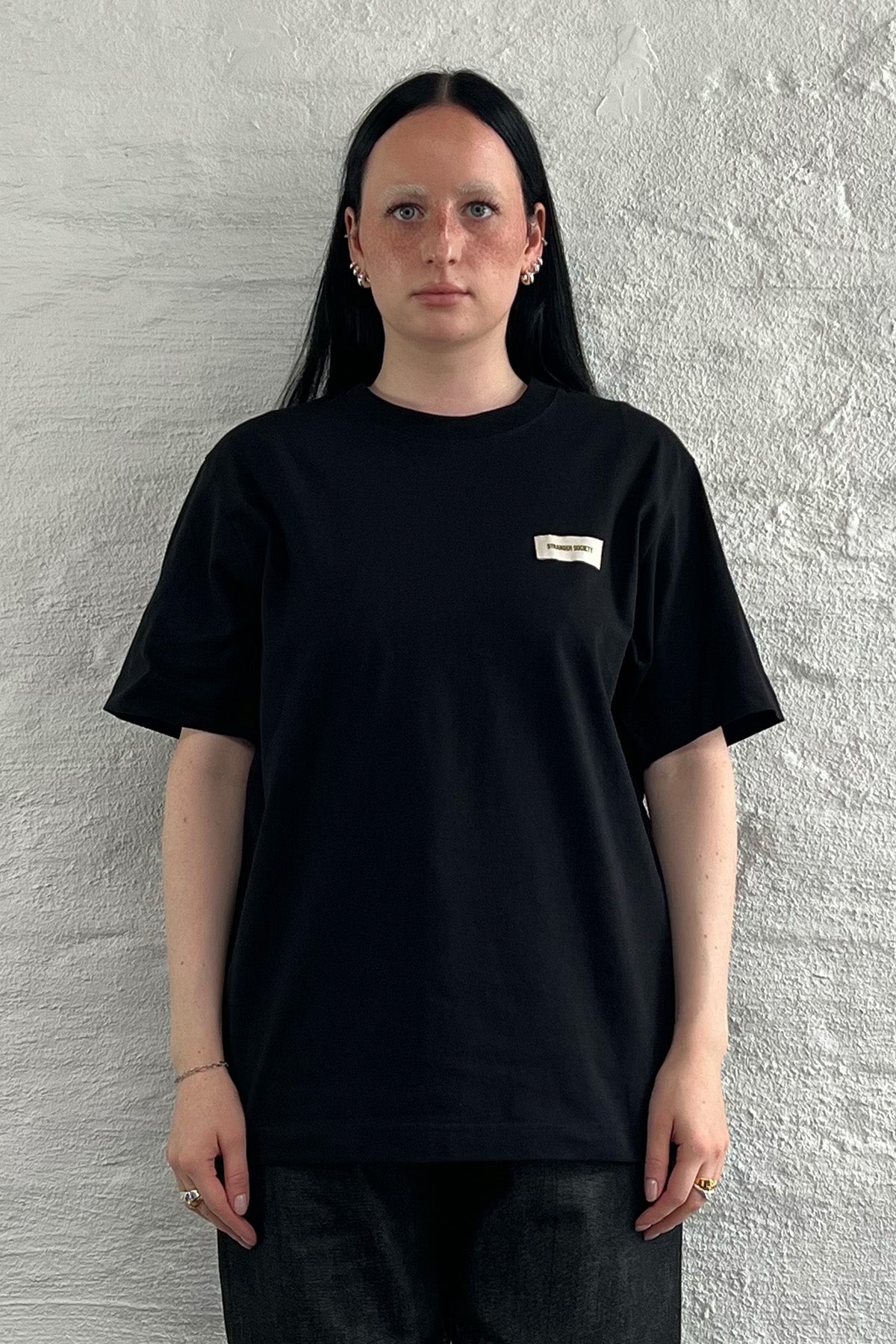 Patch logo t-shirt black